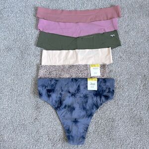 Assorted 6-Panty Thong Bundle